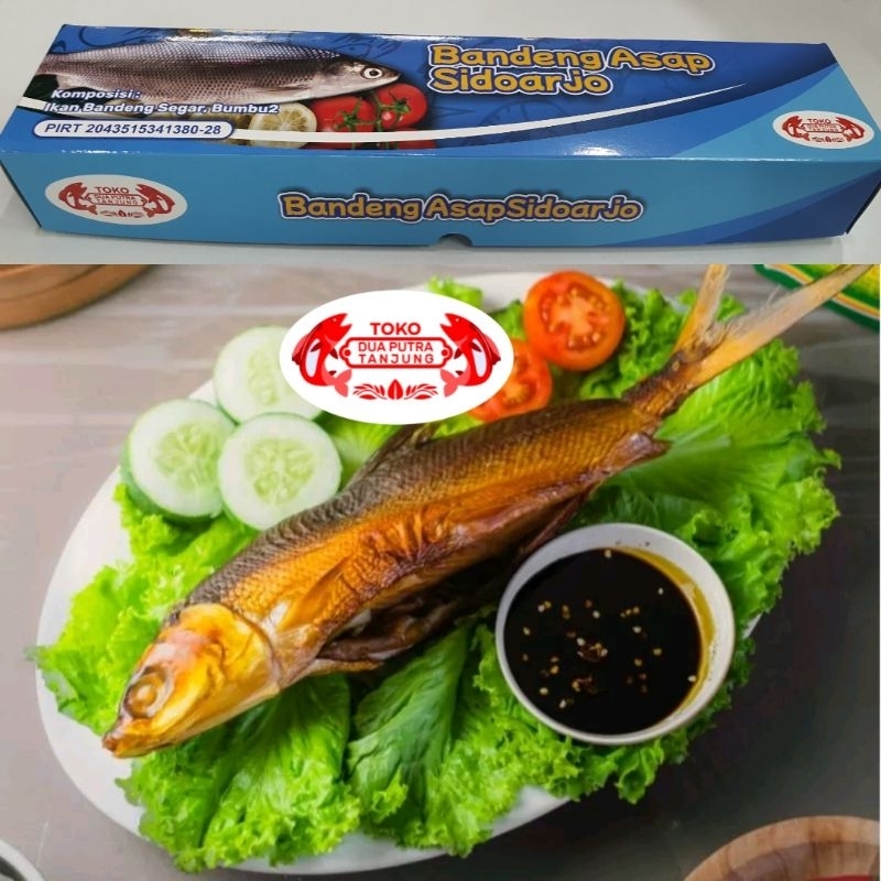 SULTAN SNACK Ikan Bandeng Asap Duri / Tanpa Duri