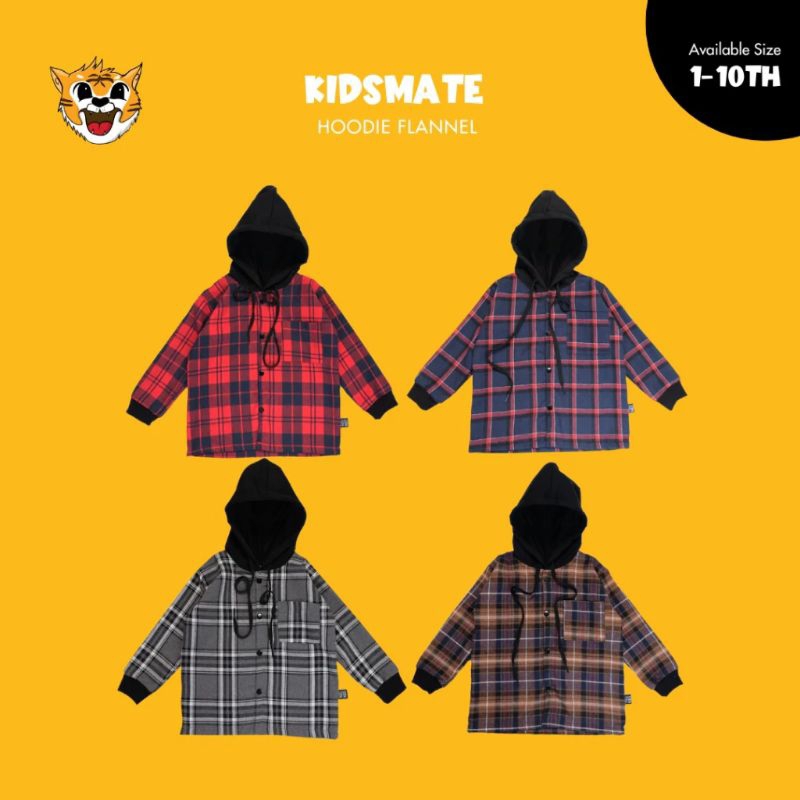 Hoodie Flannel Kidsmate