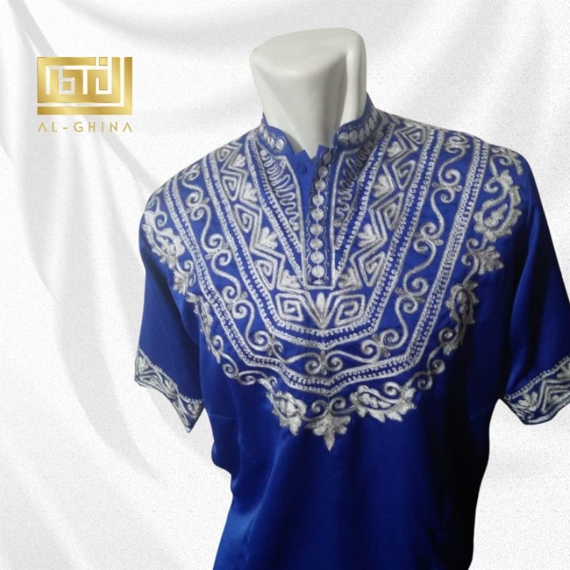 KOKO MUSLIM BORDIR STIK CORNELI ALBIS ALGINA FASHION BISA REQUEST MOTIF BORDIR CUSTOM