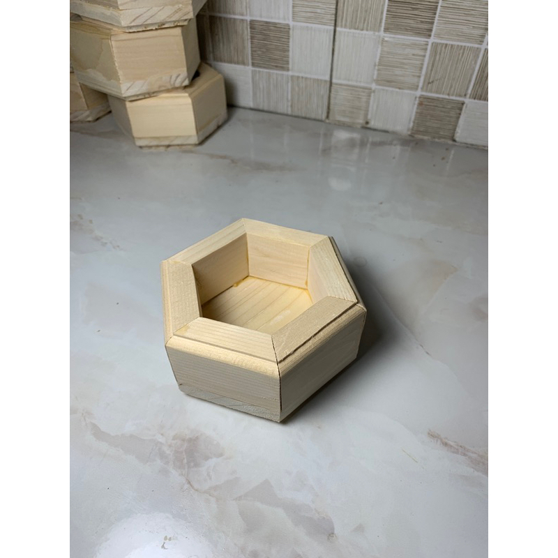 Asbak kayu jati belanda