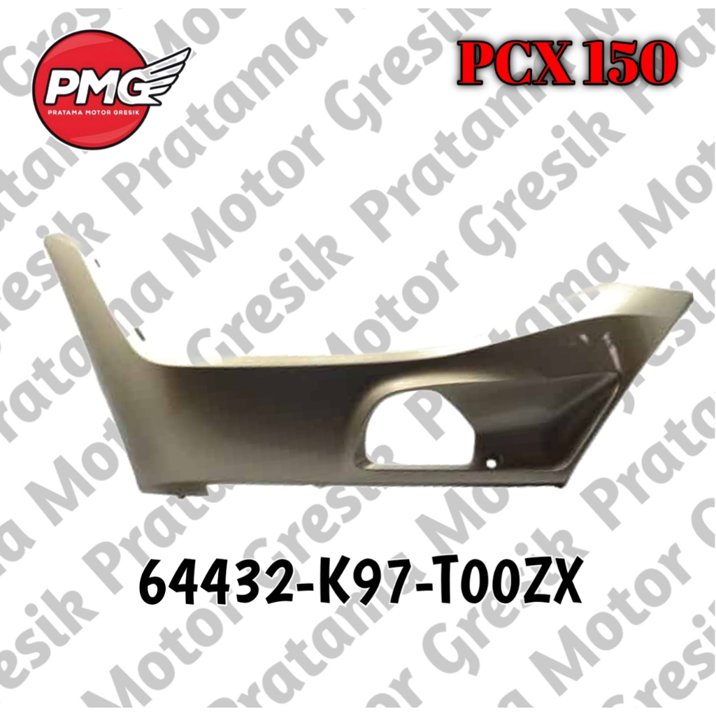 Cover L Floor Side Gold Tutup lantai dek lantai kiri – PCX 150 K97 - 64432K97T00ZX