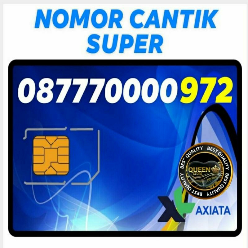 nomor cantik XL super bagus