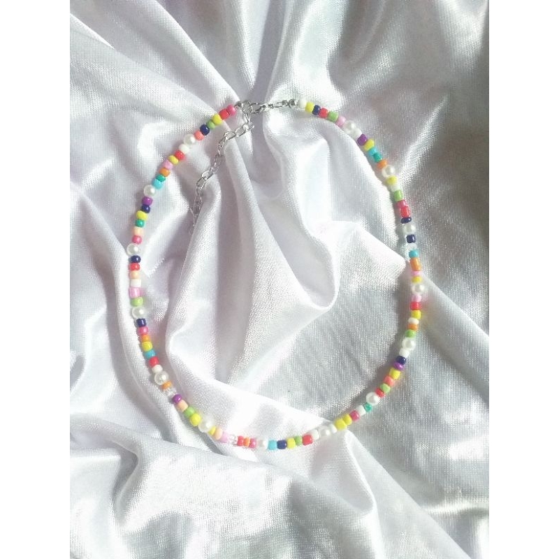 Kalung manik manik chocker , Necklace Korea