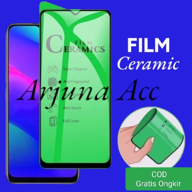 Temper Glass Ceramic Anti Glear Bening For Type Infinix Zero 8 Pelindung layar hp Terbaru