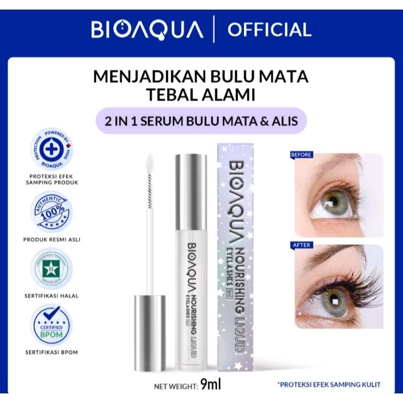 BIOAQUA EYELASH - eye serum - serum bulu mata