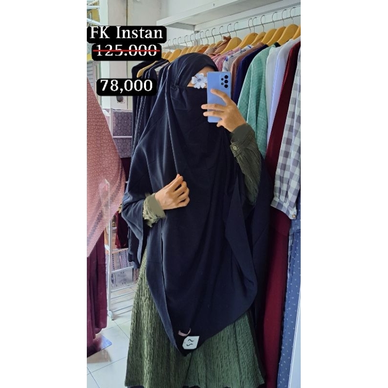 french khimar instan