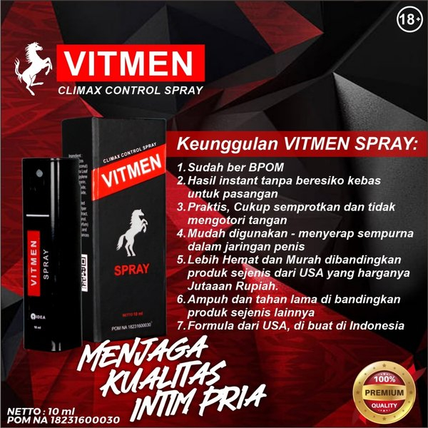 VITMEN SPRAY/ VITMEN TAHAN LAMA VITMEN ORIGINAL