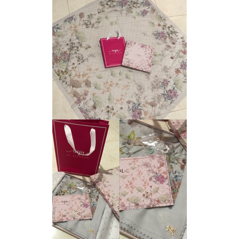 Preloved Hijab Brand by Ayu Lestari  Variasi The Chloris Series Warna Erica