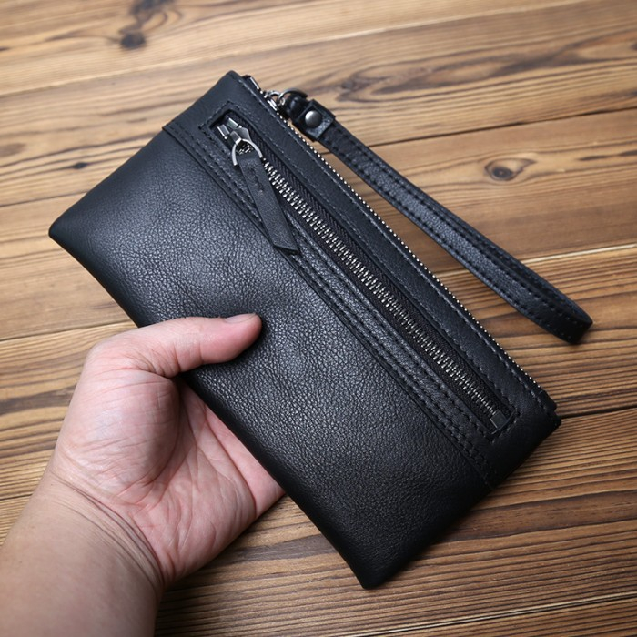 Clutch Wanita Kulit Asli - Clutch Dompet Hp Wanita Asli Kulit - Pouch Hp