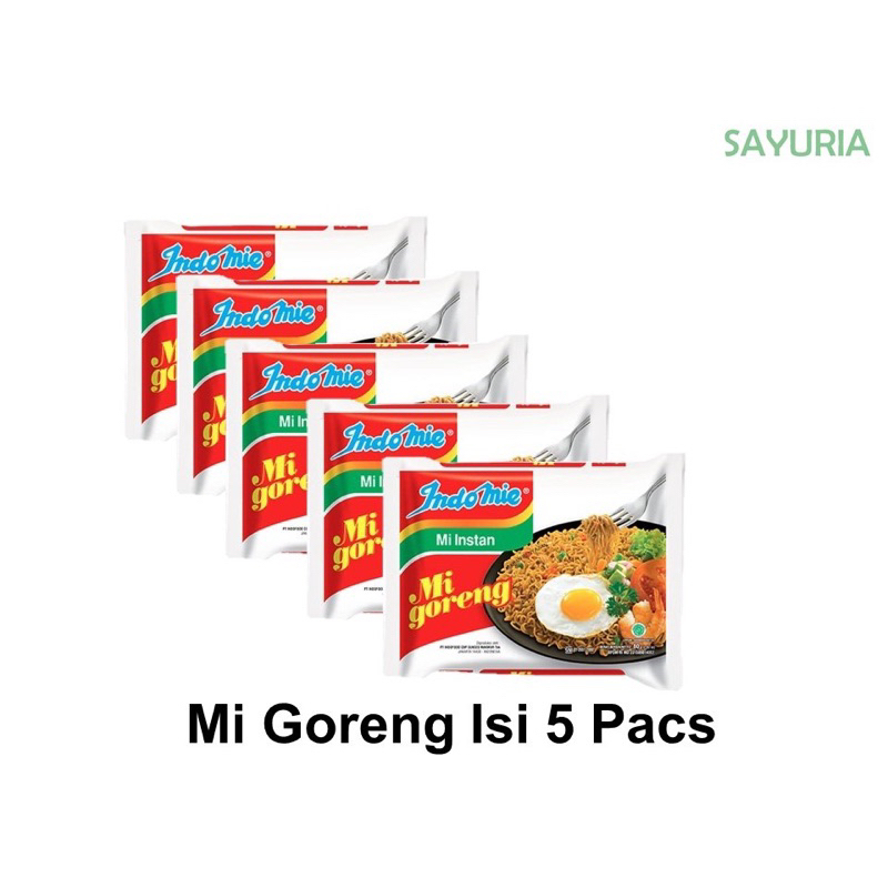 

Mie Goreng/ Mie Soto Indomie 5pcs