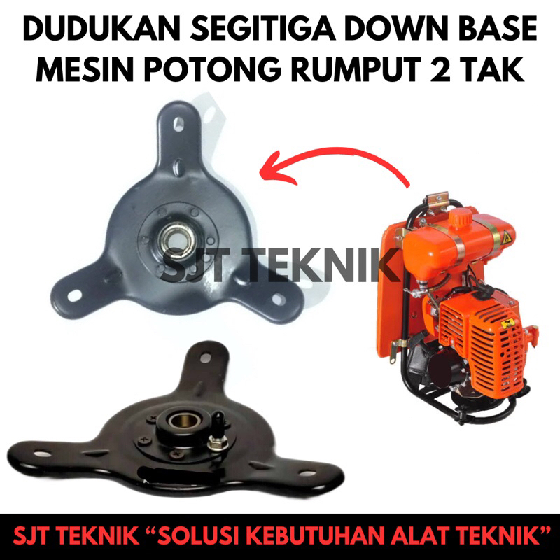 Dudukan segitiga mesin potong rumput 2 tak down base mesin potong rumput 2 tak alas dudukan tempat s