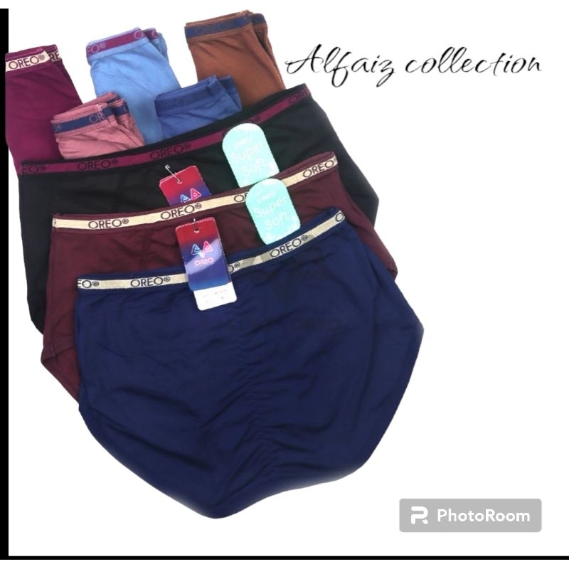 CD OREO Wanita /Celana Dalam Perempuan Bahan Katun Kualitas Premium 1236