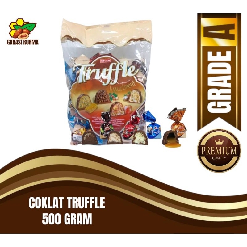 

COKLAT TRUFFLE 500 GRAM || coklat turky || oleh-oleh haji dan umroh