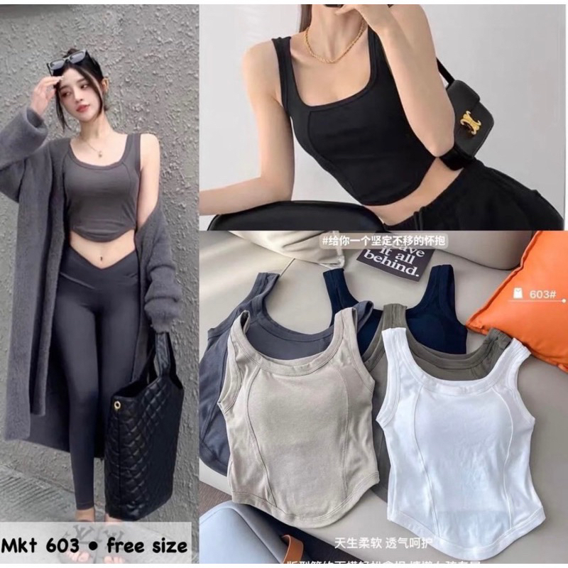 Tanktop bra bangkok |tanktop milky