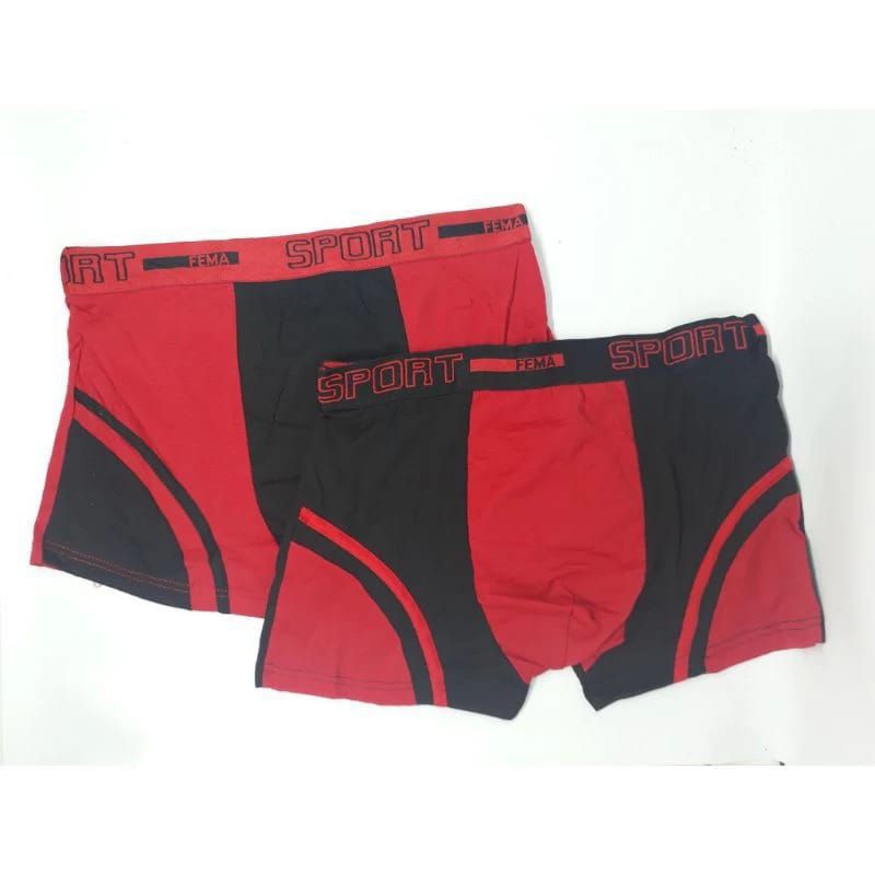 Ecer Celana Dalam Pria Boxer 388 Fema Ban Sport. Celana Boxer Import Termurah