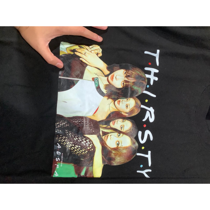 kaos t shirt kpop aespa