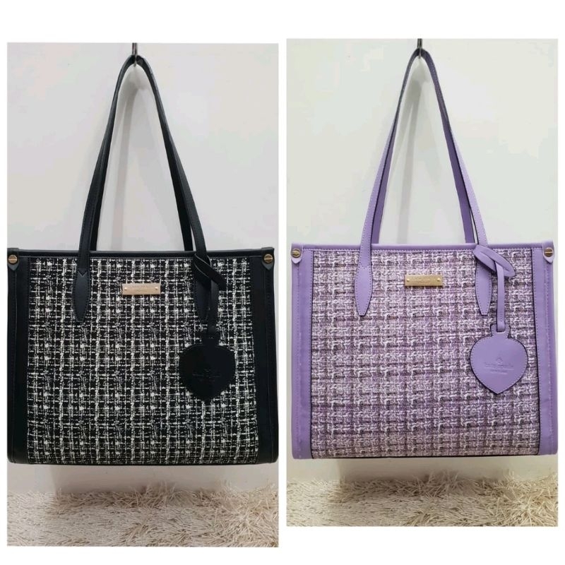 Tas Ungu Lilac Tote Ungu Lilac