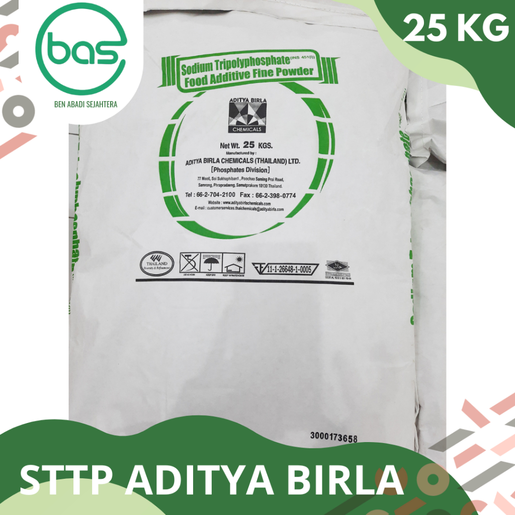 

STTP FOOD GRADE ADITYA BIRLA 1SAK