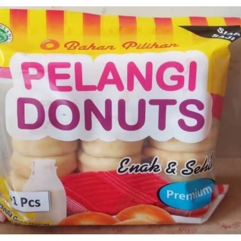 

DONAT PELANGI/DONAT PREMIUM DONAT GULA