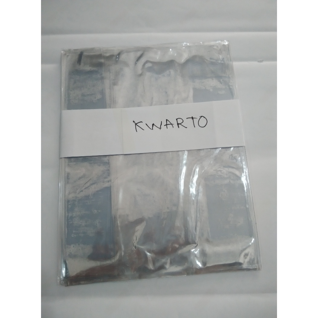 

Sampul Buku Plastik Tebal Kwarto/Boxy/Folio isi 10 lembar