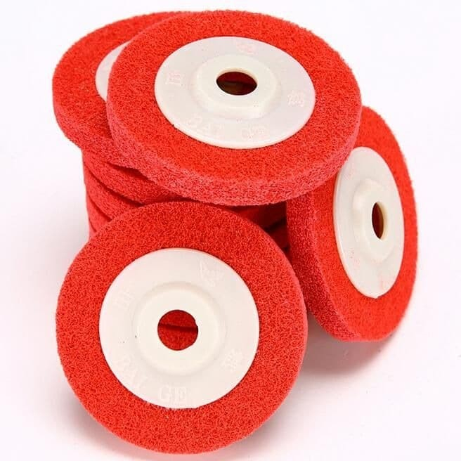 Mata Gerinda Non Woven 4" Inch 9P Grit #240 H&L Busa Poles Stainless