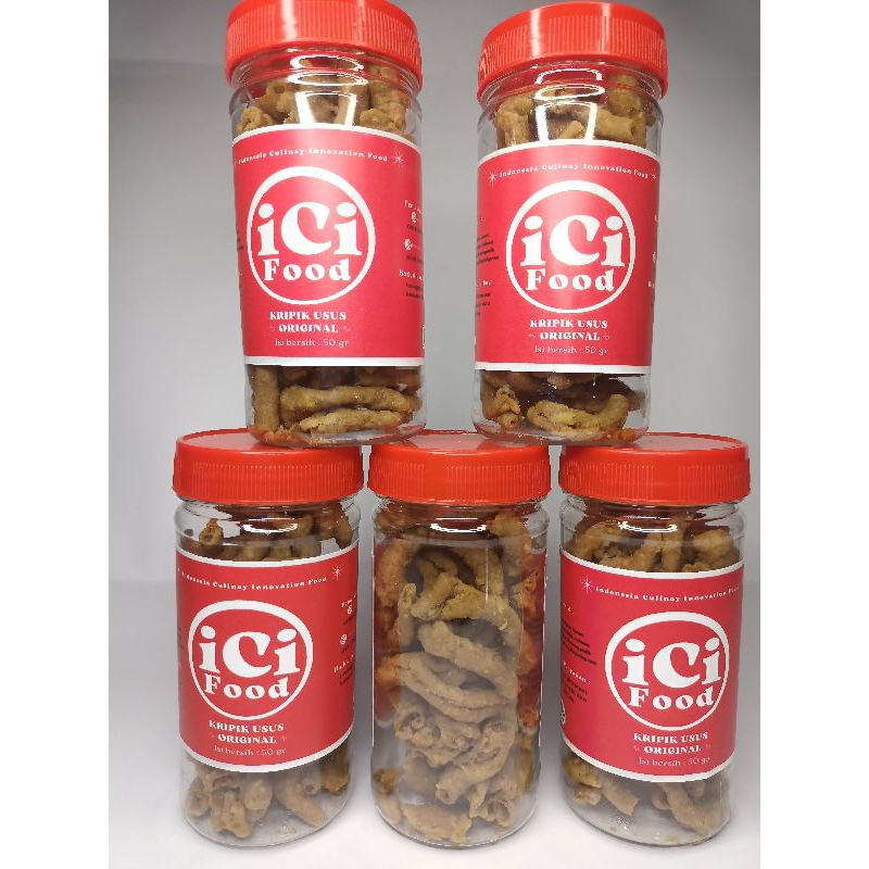 

Kripik usus homemade ukuran 50gram