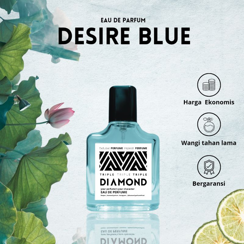 Diamond parfum DESIRE BLUE parfum unisex