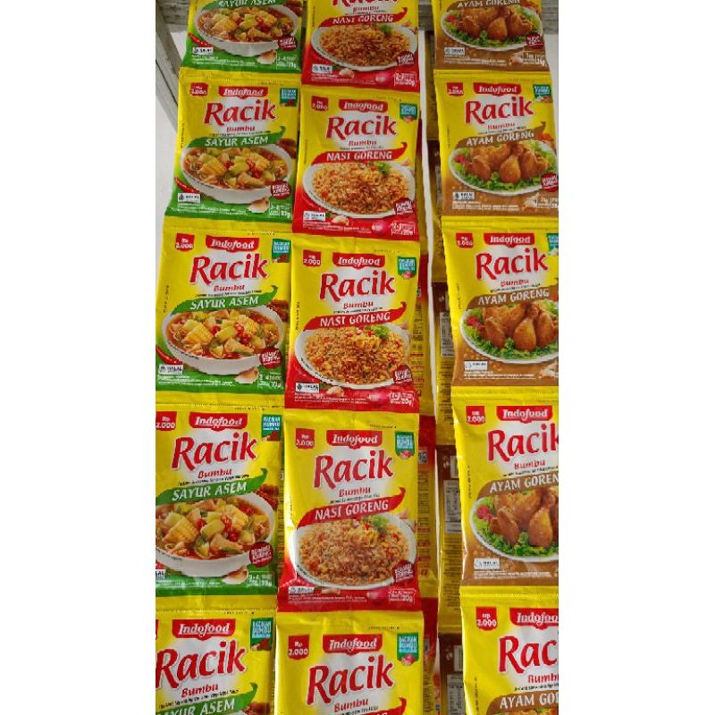 

bumbu racik ayam goreng 1 renceng 10sachet