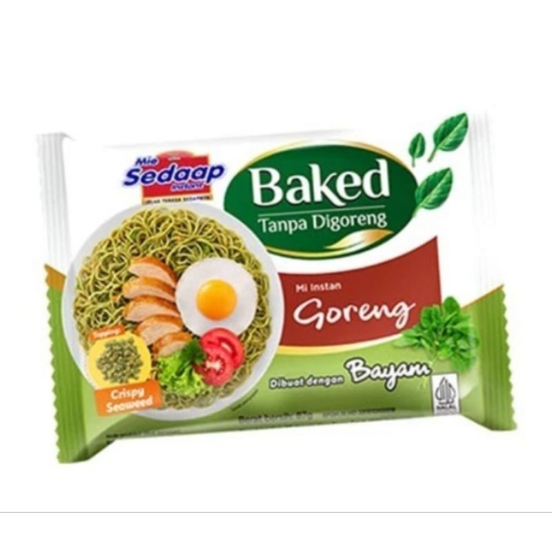 

Baked Mie Instan Goreng - Mie Sedaap