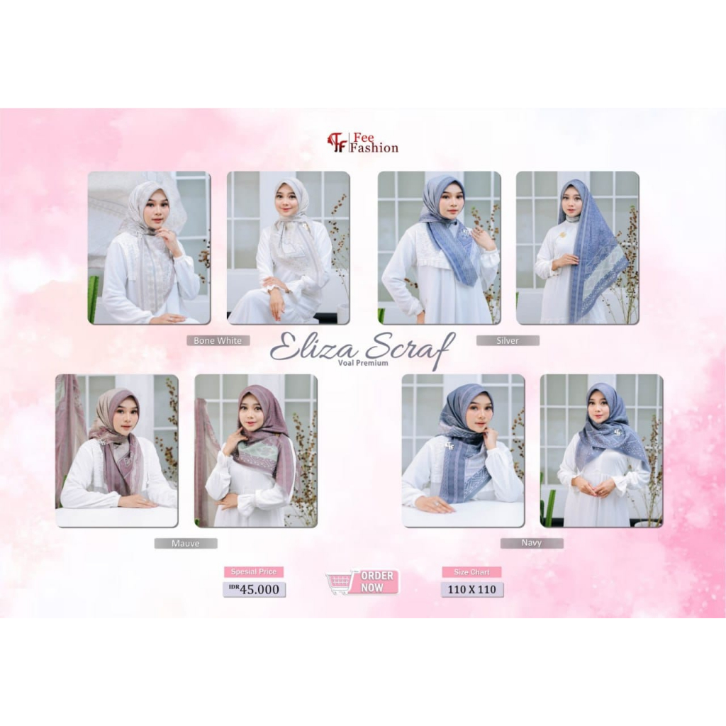 Hijab ELIZA SCRAF FEE FASHION