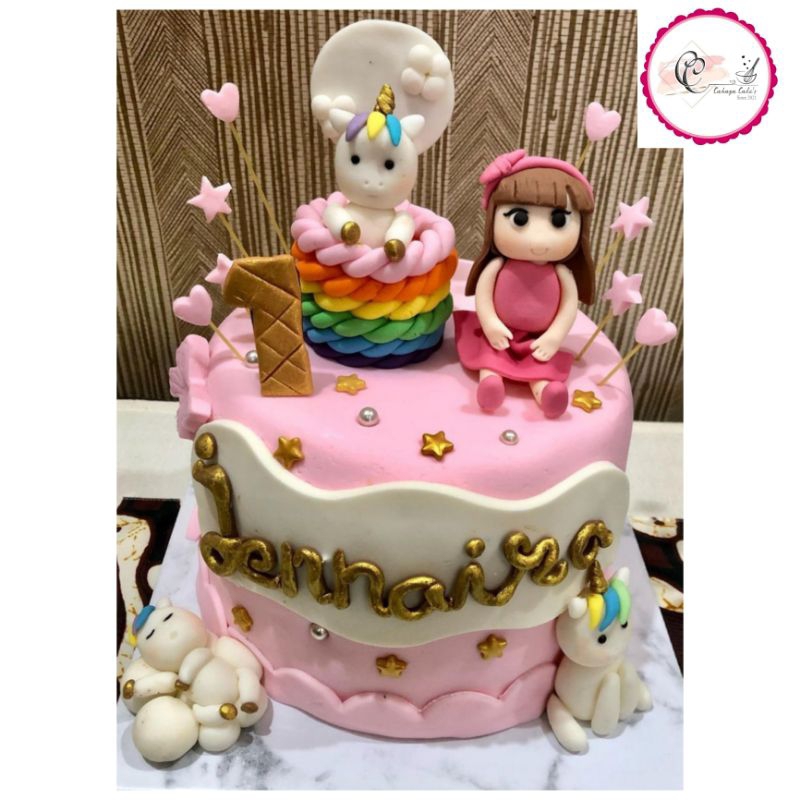 

Unicorn Cake / Kue Ulang Tahun Unicorn / Unicorn Fondan / Kue Ultah Karakter Unciron