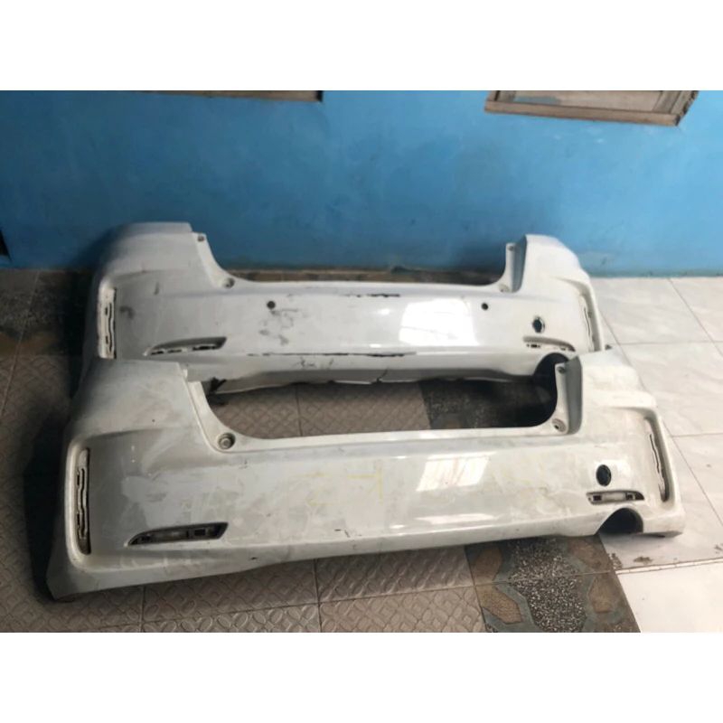 bumper belakang honda jazz rs 2012