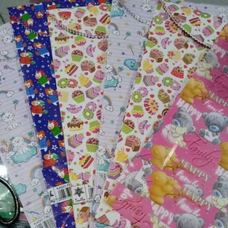 

Kertas Kado Tambahan Extra