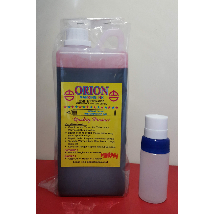 

Tinta Orion / Tinta permanen / Tinta spidol Orion / Tinta Ekspedisi / Tinta karung