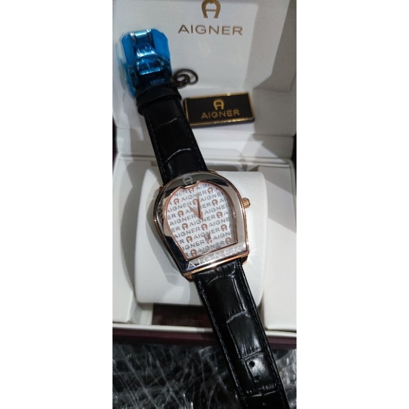 Aigner Verona strap black jam original