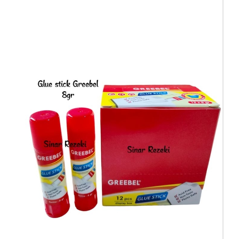 

1 buah!! 8gram! Glue stick greebel/lem stik greebel/lem batang greebel/lem kertas greebel/lem stick greebel