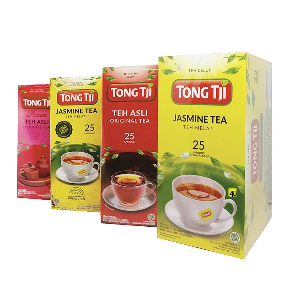 

Teh tong tji teh 25's varian original, jasmine, jeruk purut, lemon