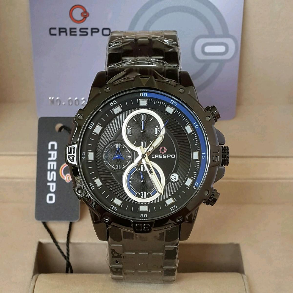jam tangan CRESPO C5020 crono aktif