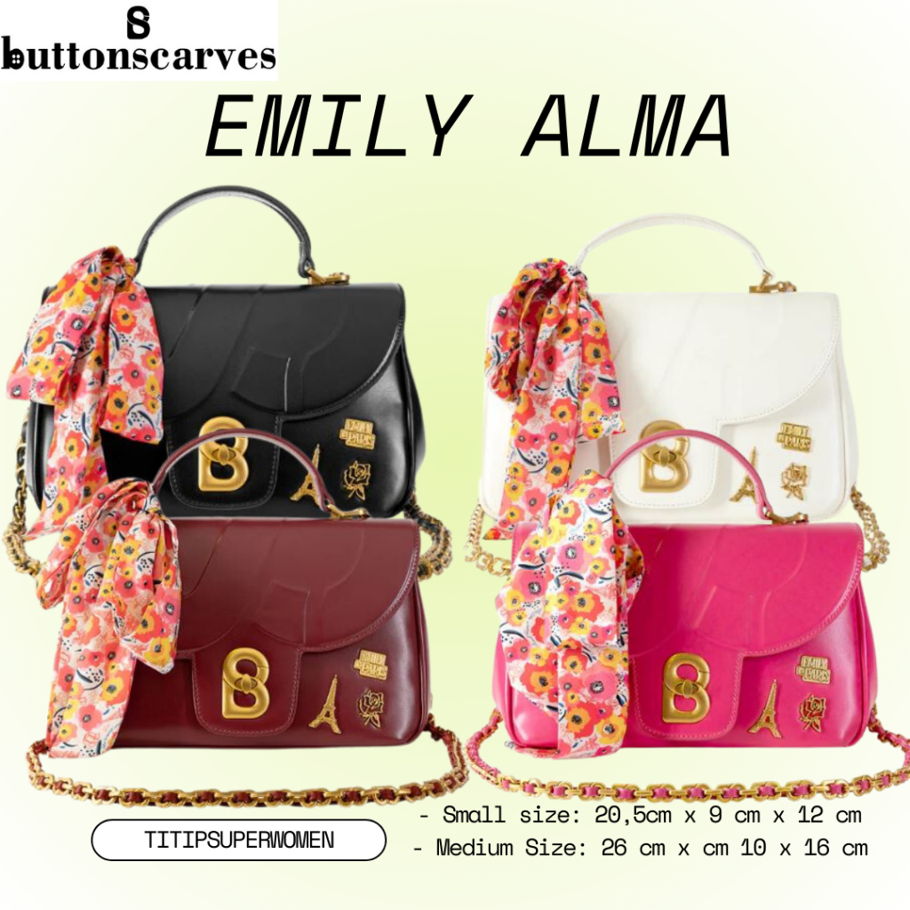 BUTTONSCARVES WHS Emily Alma Flap Bag