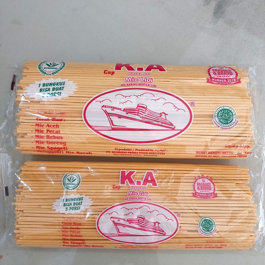 

MIE LIDI KUNING / MIE GOMAK KUNING CAP KERETA API