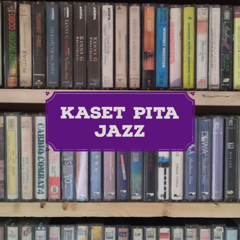 Kaset Pita Jazz / Pemutar Musik Nostalgia