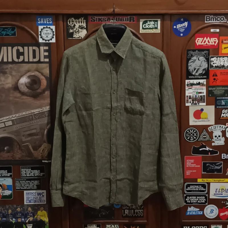 Kemeja Panjang Massimo Dutti