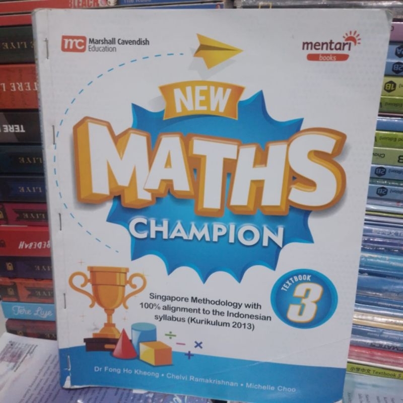 New Maths Champion 3 textbook