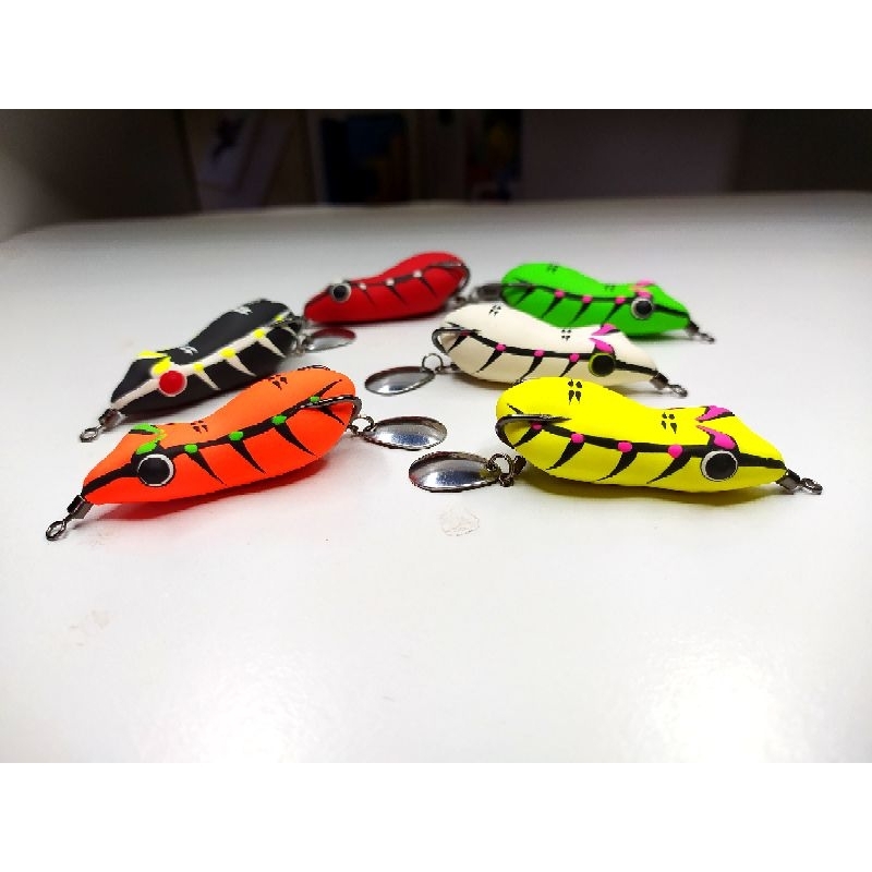 soft frog curut 5cm cans lure