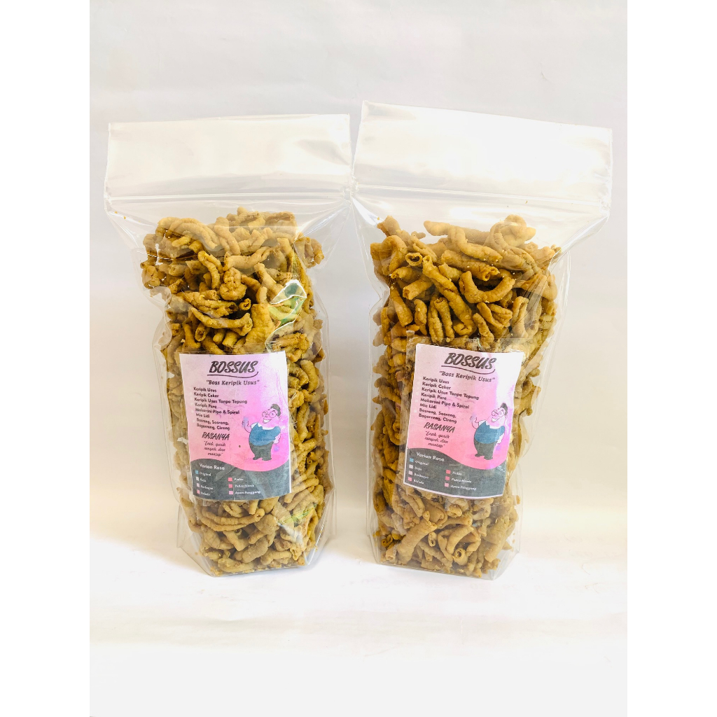 

Boss Usus - Keripik Usus Original - 1 Kg