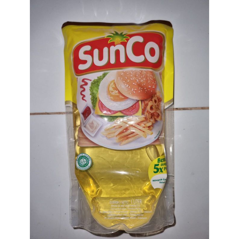 

Minyak Goreng Sunco 1 liter 1 ltr exp 7 september 2025
