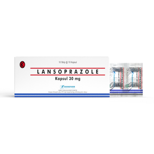 LANSOPRAZOLE BERNOFARM 30 MG BOX 100 KAPSUL