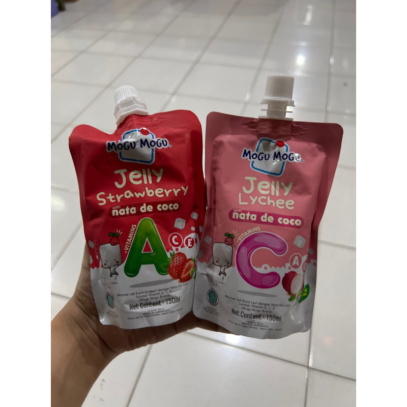 

2pcs Mogu Mogu jelly pouch 150ml