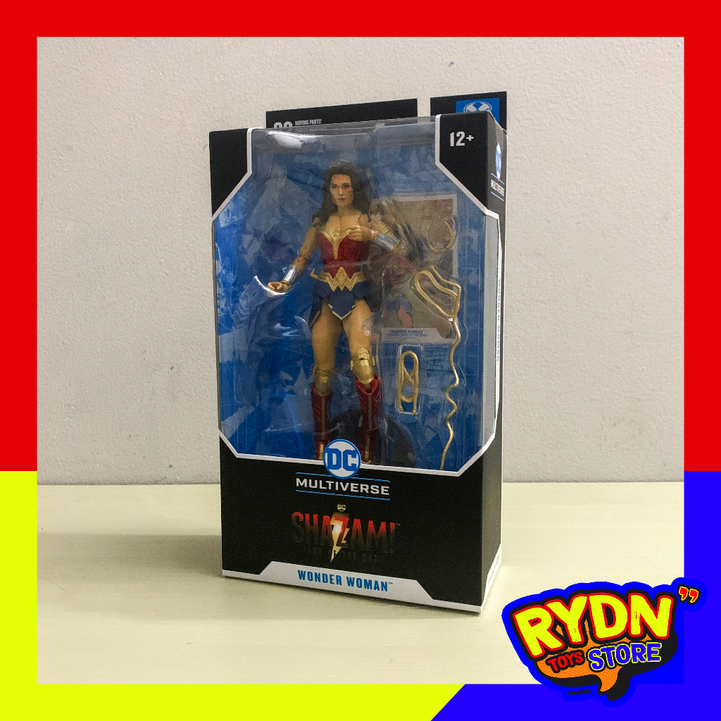McFarlane DC Multiverse Wonder Woman - Shazam Movie Fury of the gods MISB