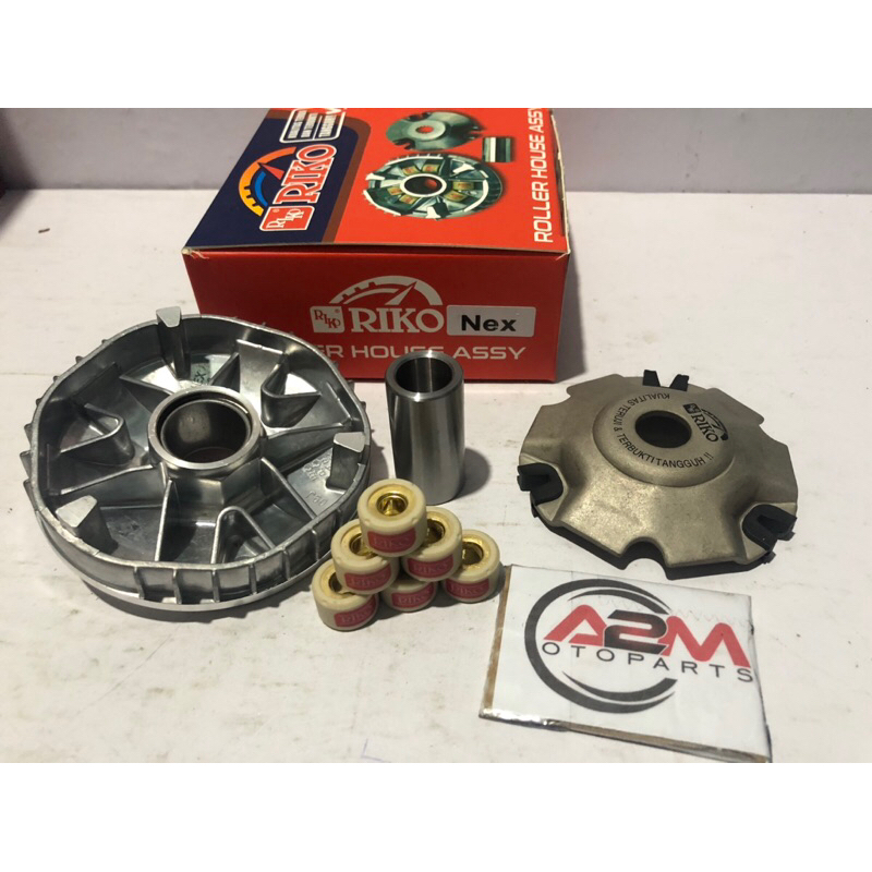 RUMAH ROLLER SET NEX /RUMAH ROLLER SET+ROLLER+BOSH SUZUKI NEX KARBU NEX1/NEX I RIKO